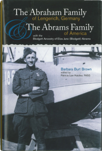 The Abraham family of Lengerich, Germany and the Abrams family of America by: Barbara Burt Brown, publsihed by: Newbury Street Press, 2007 Boston, MA
